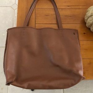 Elliott  Lucca Tan Leather Purse